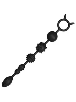 Большая анальная цепочка BIG BLACK ANAL BEADS 34см KAPRIZZZ 206574048 купить за 1 293 ₽ в интернет-магазине Wildberries