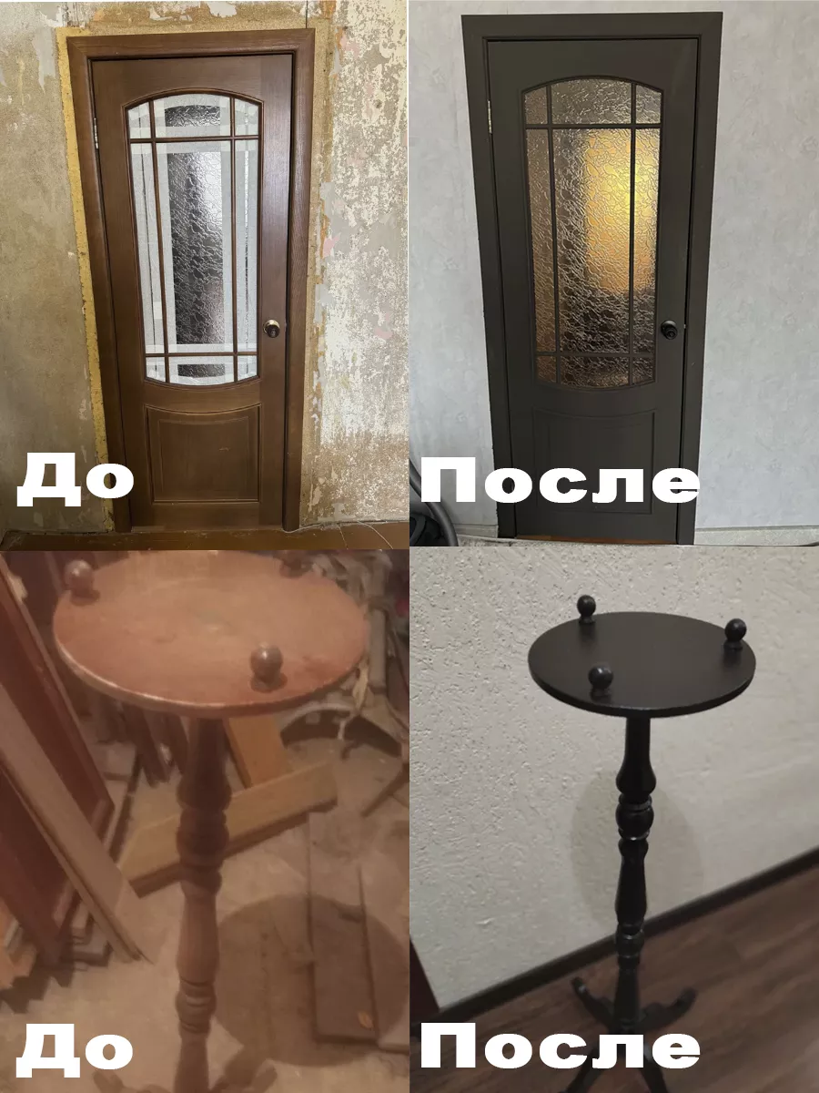 Краска для мебели и декора венге тёмный фото 8