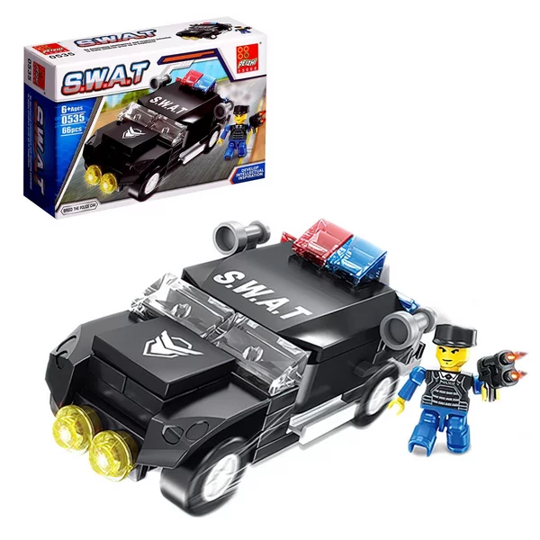 Конструктор Спецназ "Бронемобиль", 66 деталей