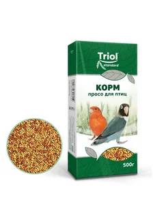 Корм для птиц Просо 500г Triol 206684457 купить за 124 ₽ в интернет-магазине Wildberries