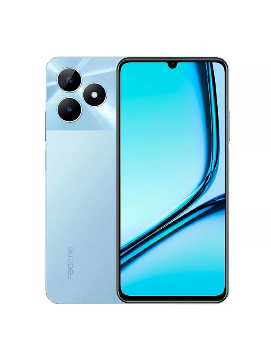 Смартфон Note 50 3/64 ГБ голубой Realme 206695125 купить за 6 269 ₽ в  интернет-магазине Wildberries