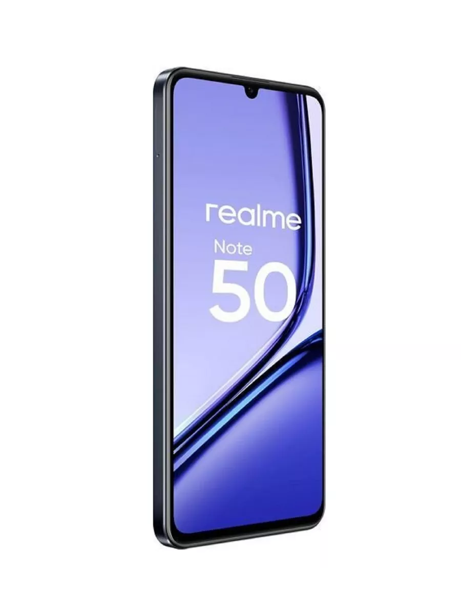 Смартфон Note 50 4/128 ГБ черный Realme 206695127 купить за 7 473 ₽ в  интернет-магазине Wildberries