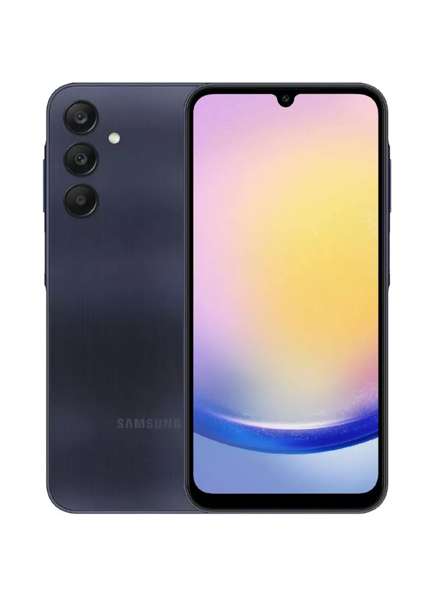 Смартфон Galaxy A25 SM-A256F 8/256 ГБ темно-синий Samsung 206709165 купить  за 26 031 ₽ в интернет-магазине Wildberries