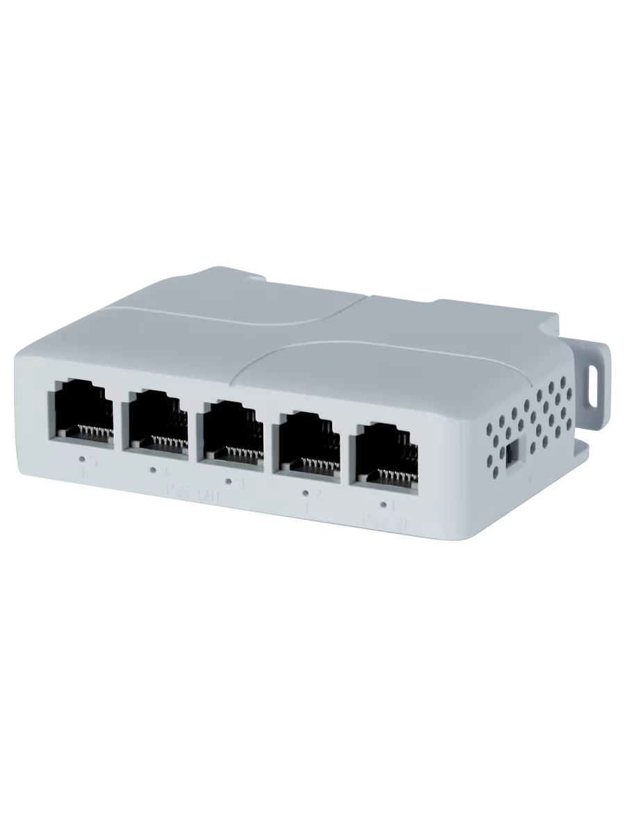 POE Extender - удлинитель разветвитель 4-х портовый