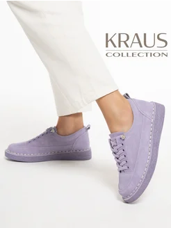 Полуботинки женские замшевые KRAUS Collection 206763232 купить за 3 930 ₽ в интернет‑магазине Wildberries