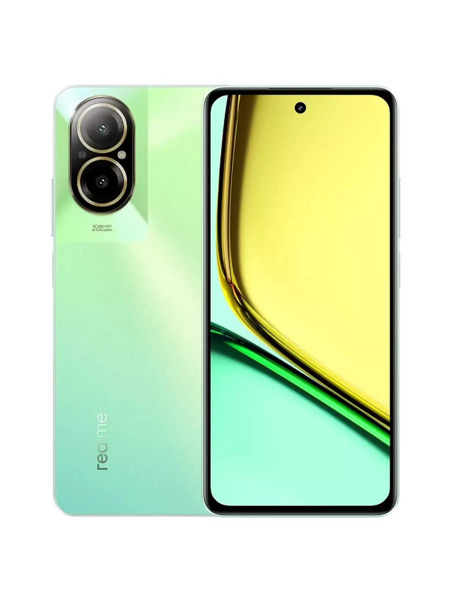 Смартфон C67 6/128 ГБ зеленый Realme 206771914 купить за 13 985 ₽ в  интернет-магазине Wildberries