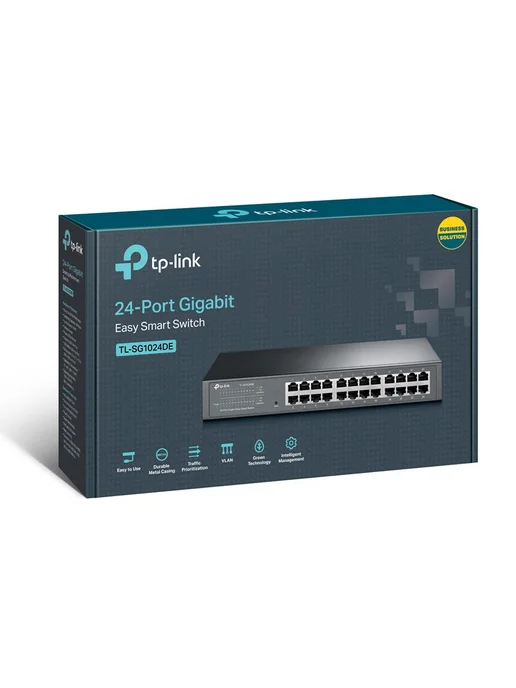 TP-link Коммутатор TL-SG1024DE EasySmart управляемый 24xRJ45 1Гбит с, вариант, фото 4