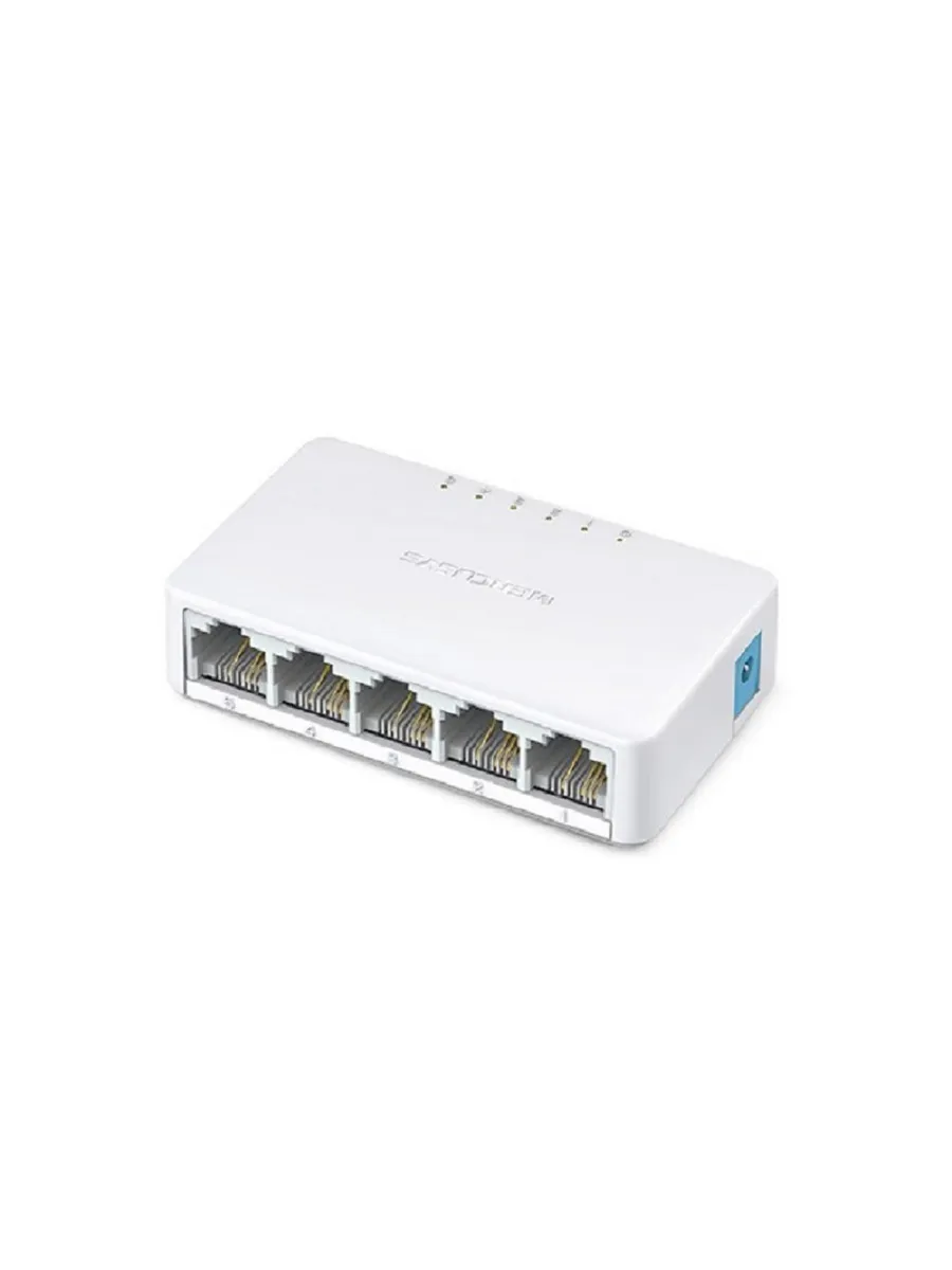 Коммутатор MS105 неуправляемый, 5xRJ45 10/100 Мбит/с