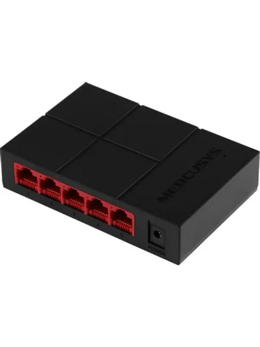 Коммутатор MS105G гигабитный неуправляемый, 5xRJ45 1Гбит с