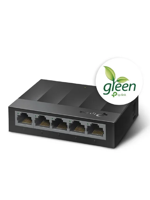 TP-link Коммутатор настольный LS1005G, 1,005 кг, фото 4