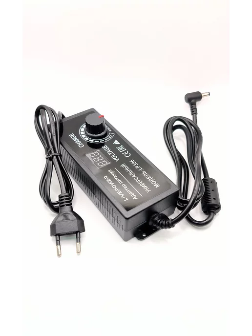 Регулируемый блок питания 51W AC 220V DC 4V - 25.5V 2A