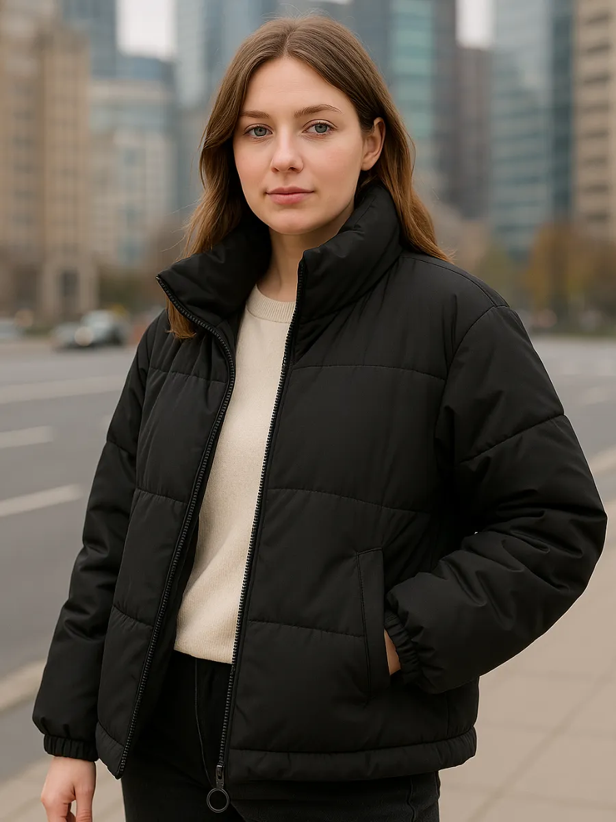 Куртка осенняя стеганая...