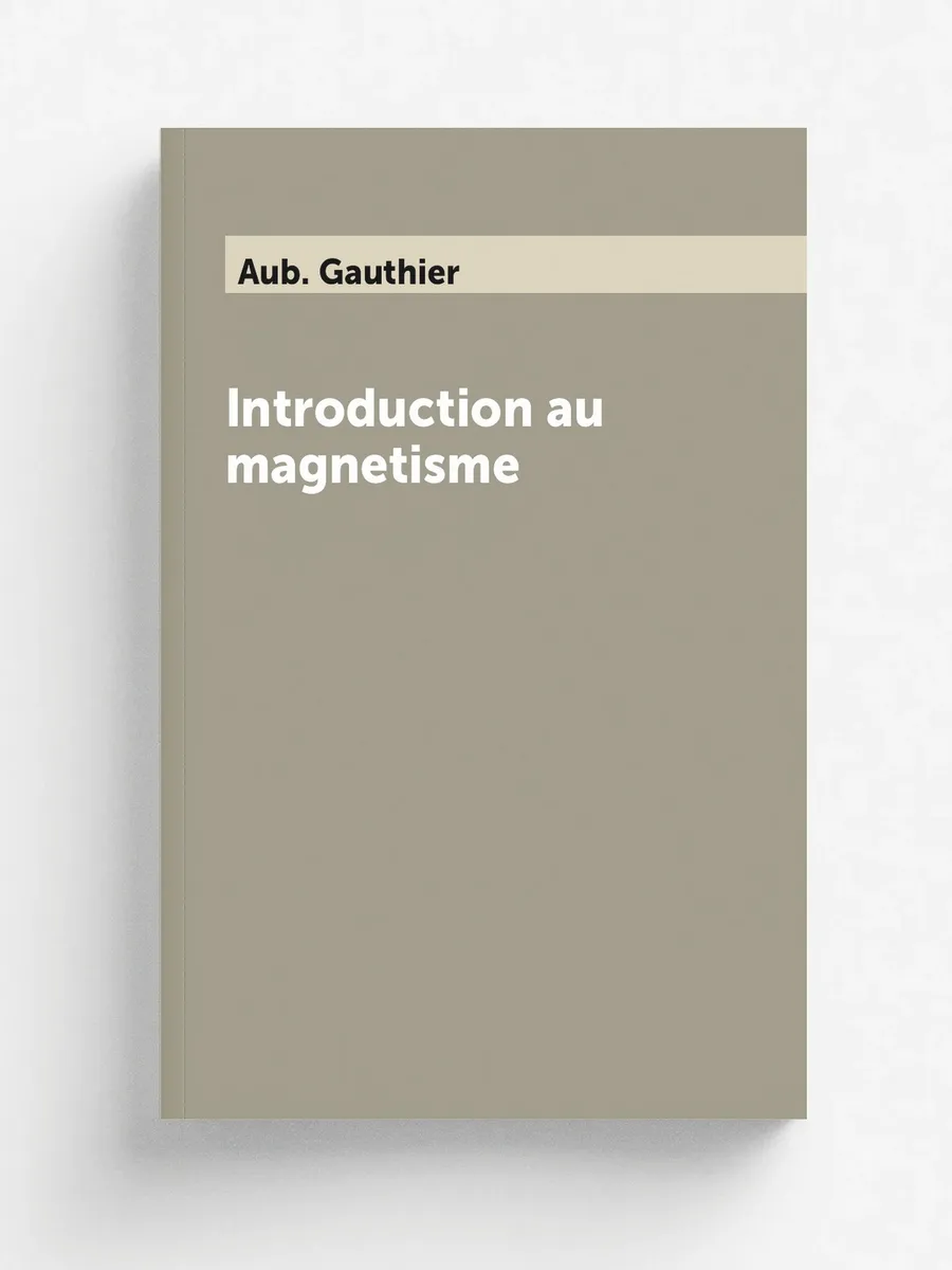Introduction au magnetisme