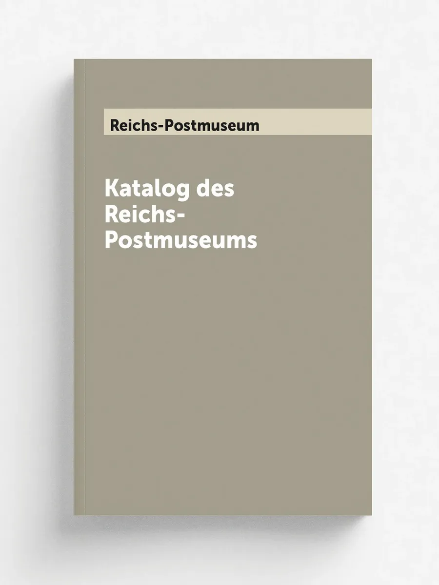 Katalog des Reichs-Postmuseums