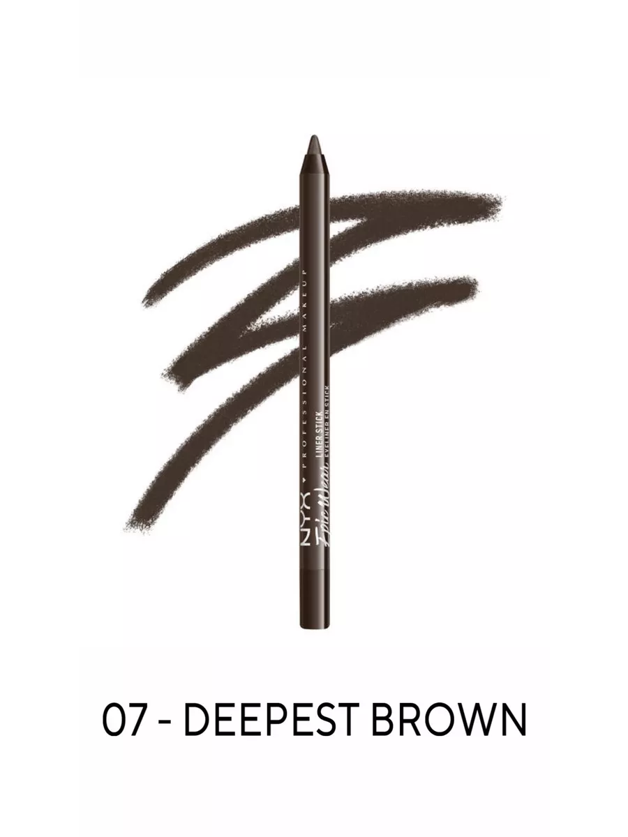 Карандаш для глаз EPIC WEAR LINER 07 DEEPEST BROWN NYX