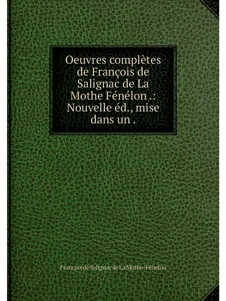 Oeuvres complètes de François de Sali