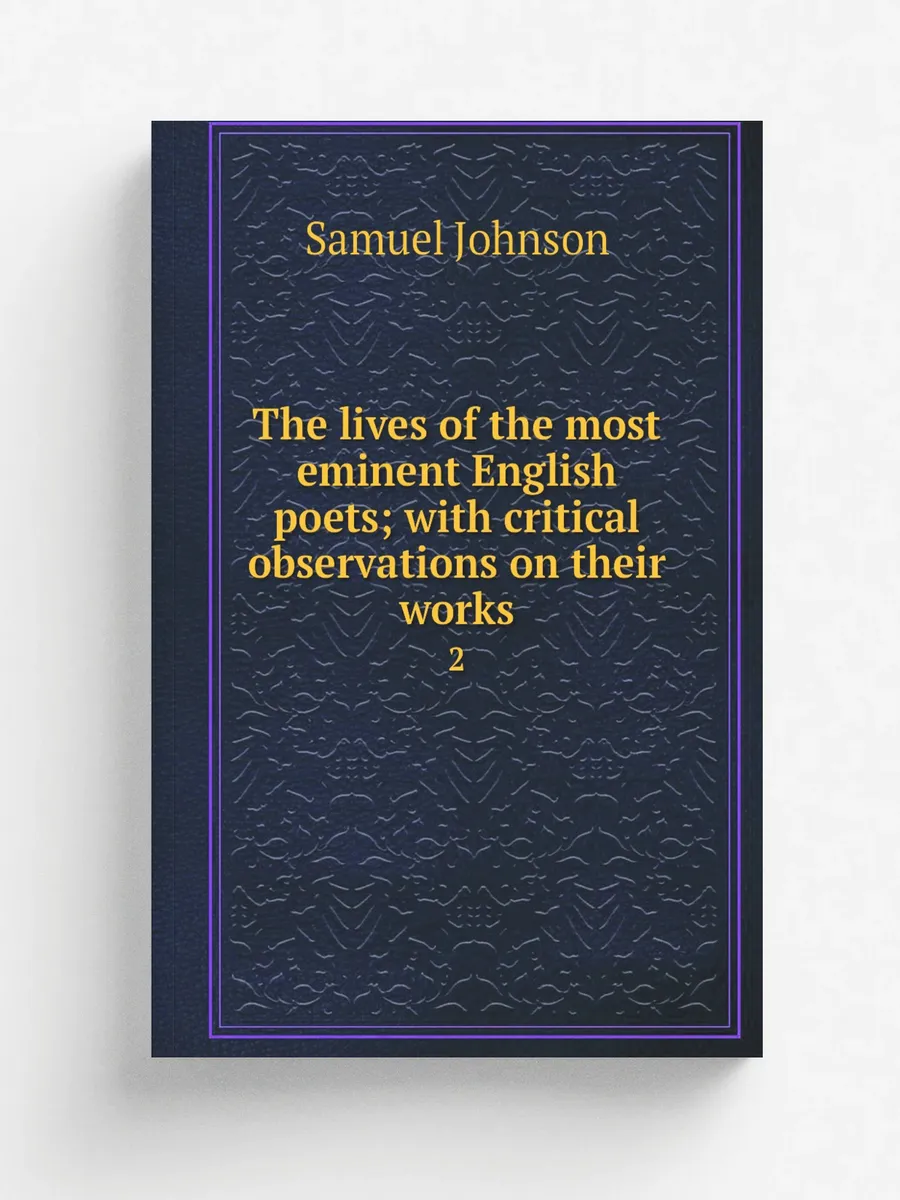 The lives of the most eminent English