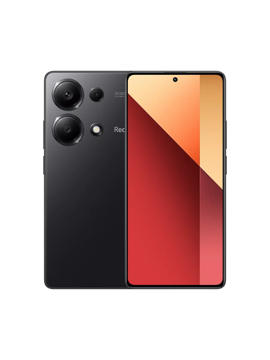 Смартфон Redmi Note 13 Pro 12/512 ГБ , Midnight Black Xiaomi 206983234  купить за 28 872 ₽ в интернет-магазине Wildberries