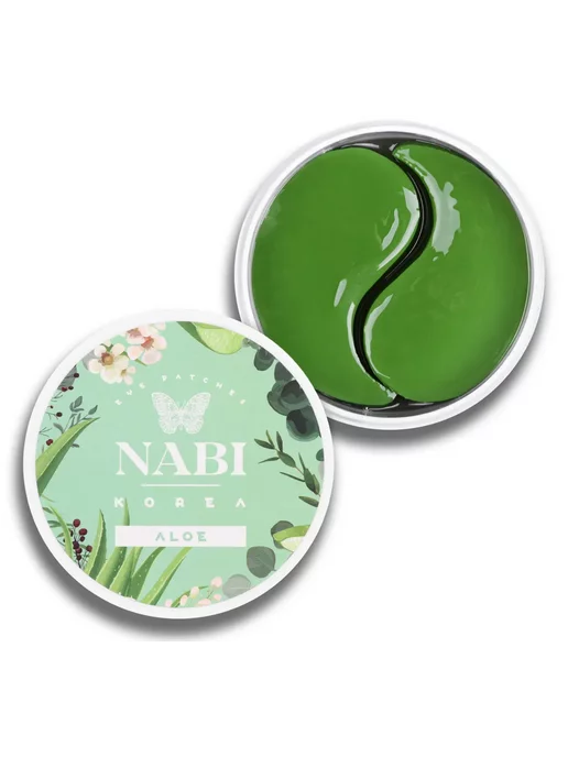 NABI Корейские патчи для глаз с экстрактом Алоэ