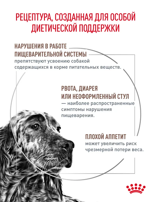Сухой корм Royal canin Пищеварения Gastrointestinal для собак, 15 кг, фото 2