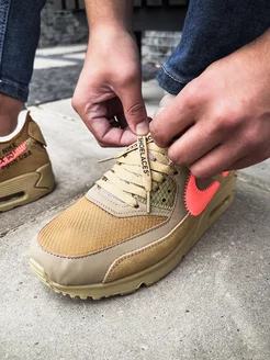 Кроссовки NIKE х OFF-White AIR MAX 90 NUIX 207068205 купить за