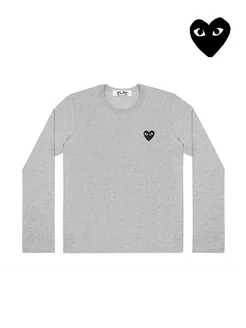 Лонгслив с сердцем кдг play comme des garcons CDG 1GM store 207077789 купить за 2 428 ₽ в интернет-магазине Wildberries