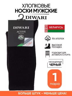 Белорусские носки черные хлопок хб DiWaRi 207080581 купить за 255 ₽ в интернет-магазине Wildberries