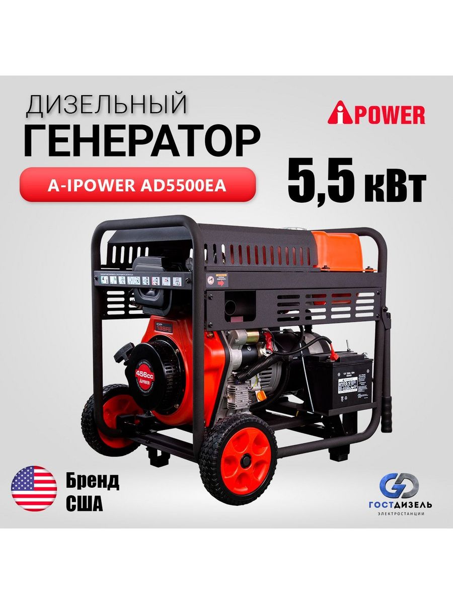 Дом дизеля. Ad5500ea.