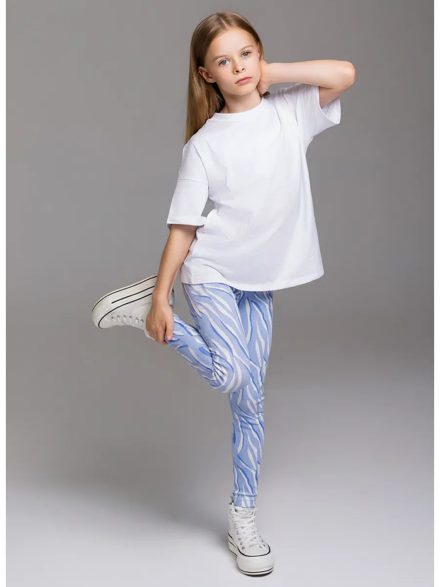 Леггинсы, Zebra Cloud Dancer 11-4201