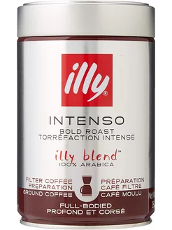 Кофе молотый Илли Filtro Intenso 250гр illy 207206172 купить за 1 038 ₽ в интернет-магазине Wildberries