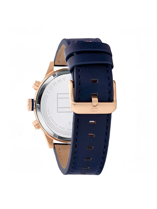 TOMMY HILFIGER Оригинал часы наручные Trent 1791139, синий, фото 5