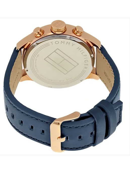TOMMY HILFIGER Оригинал часы наручные Trent 1791139, синий, фото 6