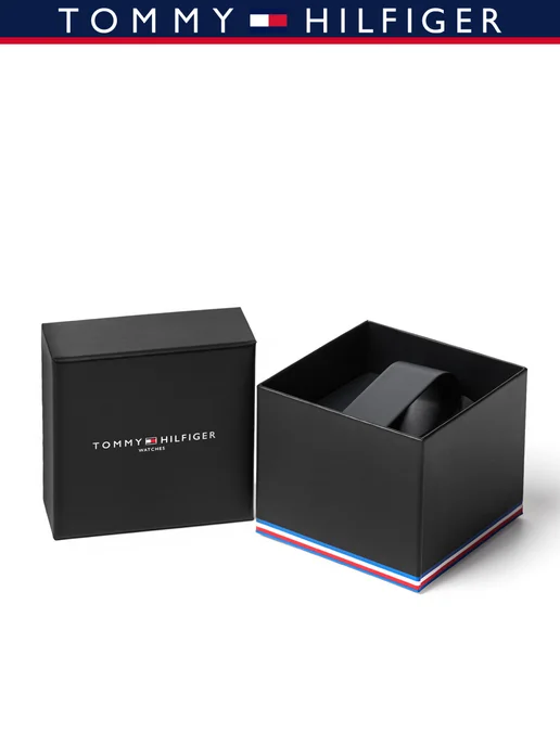 TOMMY HILFIGER Оригинал часы наручные Trent 1791139, синий, фото 8