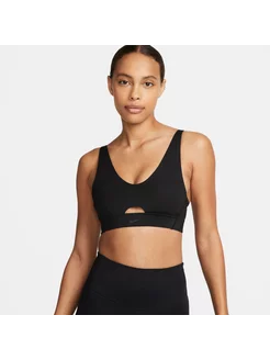 Топ-бра W DF INDY PLUNGE CUTOUT BRA Nike 207212610 купить за 4 082 ₽ в интернет-магазине Wildberries