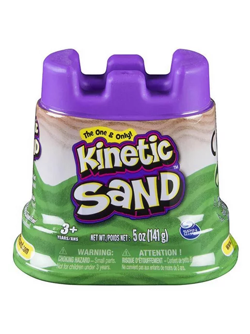 Kinetic Sand Башенка (Зеленый) Кинетический песок 127гр