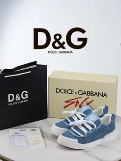 Кроссовки кеды Dolce&Gabbana из натуральной кожи Tunuba 207283341 купить за 3 843 ₽ в интернет-магазине Wildberries