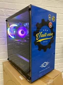 Игровой компьютер в стиле Vault Case Intel 207284596 купить за 24 519 ₽ в интернет-магазине Wildberries