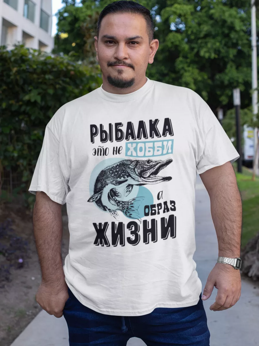Футболка на рыбалку