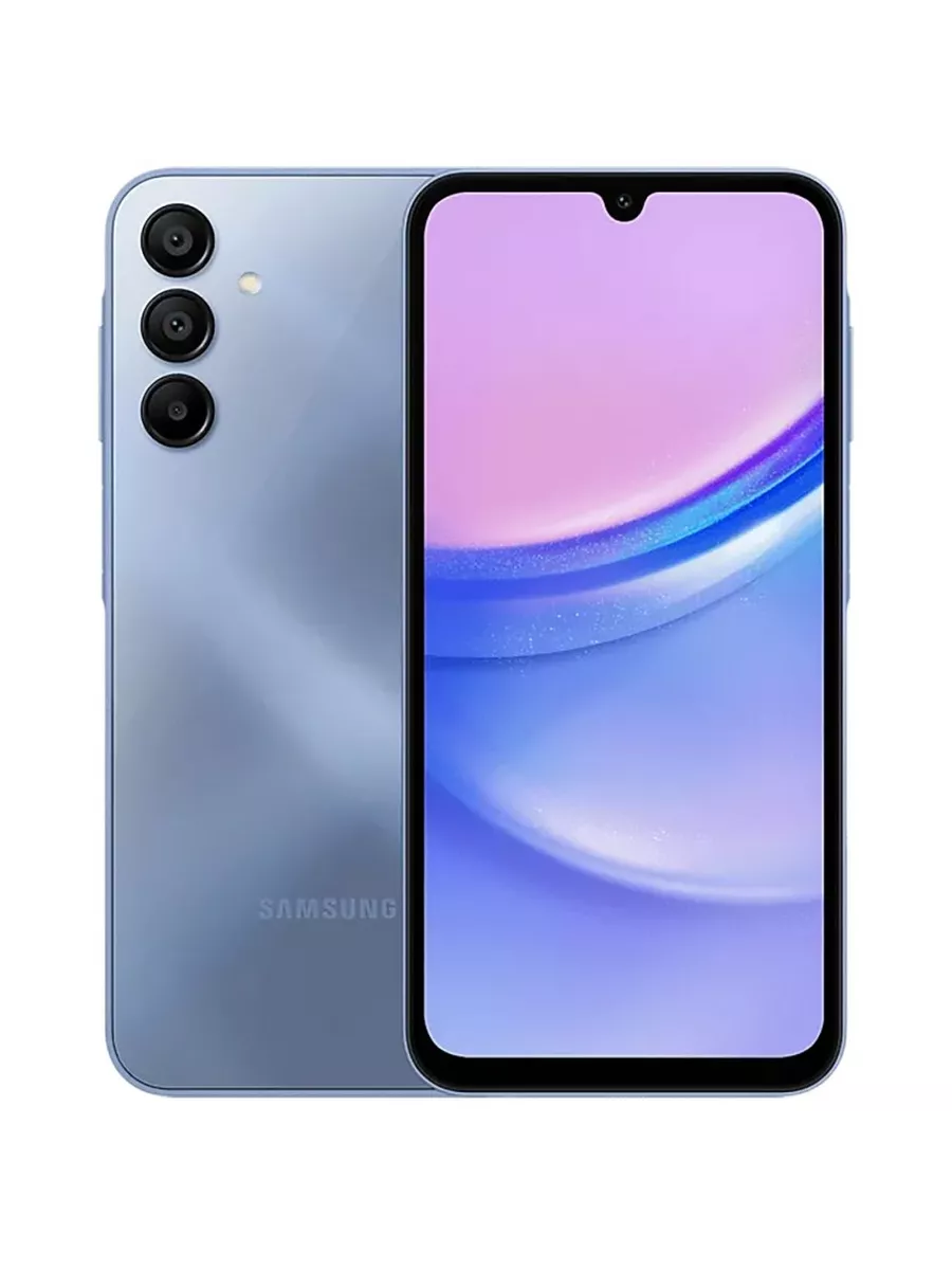 Смартфон Galaxy A15 SM-A155F 8+256Gb (SM-A155FZBICAU) Samsung 207322084  купить за 16 351 ₽ в интернет-магазине Wildberries