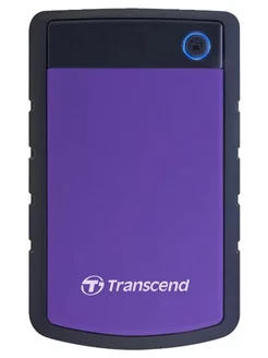 1 ТБ Внешний HDD StoreJet 25H3 [TS1TSJ25H3P] фиолетовый Transcend 207469386 купить за 7 215 ₽ в интернет-магазине Wildberries