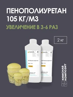 Пенополиуретан 105 кг/м3 жидкий литьевой 2 кг ХимСнаб Композит 207489171 купить за 1 478 ₽ в интернет-магазине Wildberries