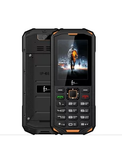 Защищенный IP-68 телефон F+ (Fly) R240 Black-orange F+ 207496101 купить за 2 436 ₽ в интернет-магазине Wildberries