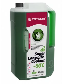 Антифриз, готовый раствор SUPER LLC -50 C зел ный 5л... Totachi 207501489 купить за 1 261 ₽ в интернет-магазине Wildberries