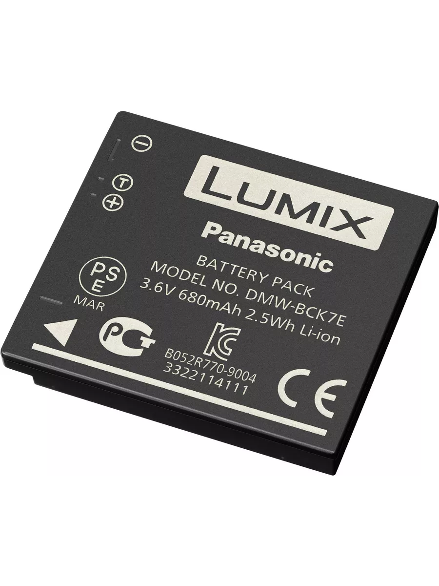 Аккумулятор DMW-BCK7 для цифровых камер PANASONIC