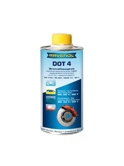 Тормозная жидкость Ravenol DOT 4 1 л Ravenol 207512406 купить за 1 755 ₽ в интернет-магазине Wildberries