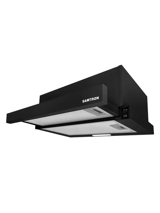 Samtron Вытяжка BI 600bg черное стекло, черный, в упаковке 6,6 кг, фото 2