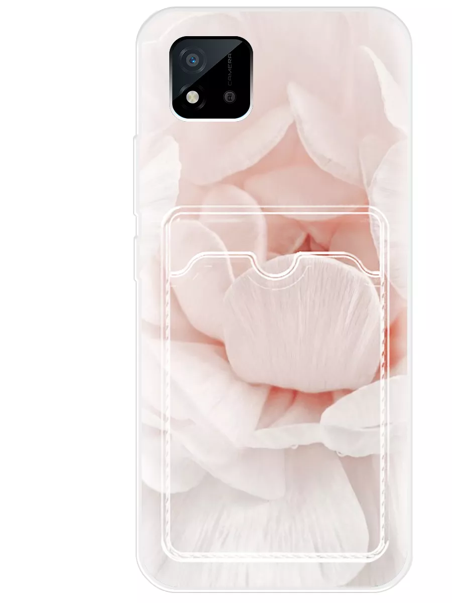 Чехол с карманом на Realme C20/C11 (для Реалми Ц20/ Ц11)