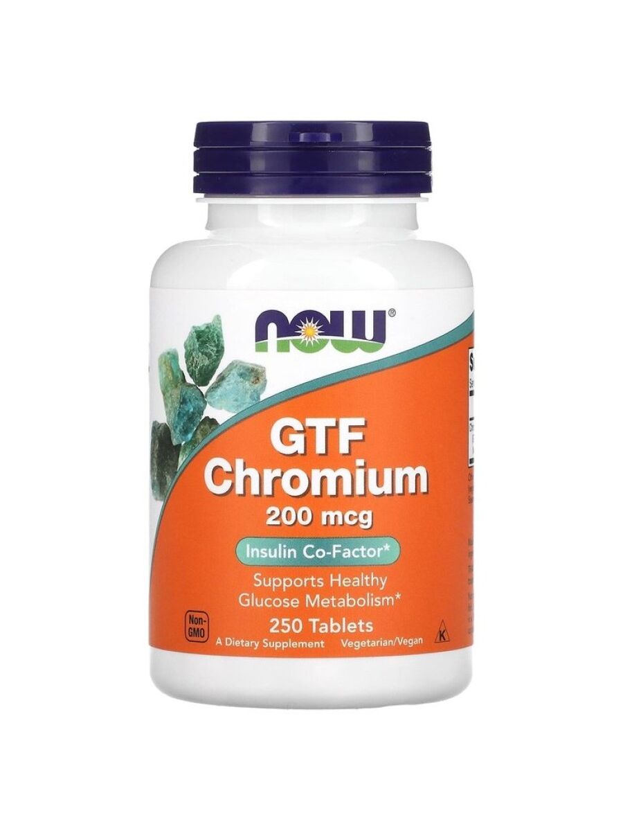 Хрома пиколинат 250 мкг. GTF Chromium таблетки отзывы.
