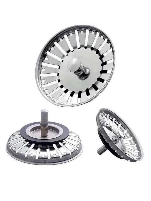 Hoffnung offical store Сеточка сменная с металлическим штырем к сифону, вариант, фото 2