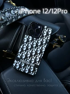 Чехол для iPhone 12 12 Pro с принтом Dior силиконовый ipak 207686127 купить за 637 ₽ в интернет-магазине Wildberries